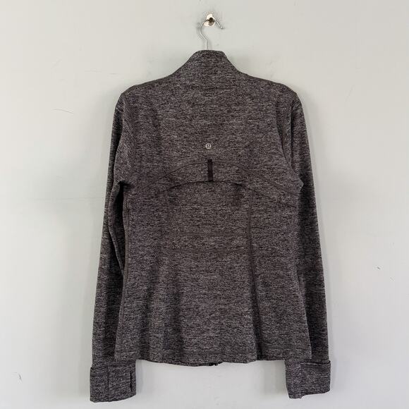 NWT Lululemon Heathered Black Luon Define Full Zip Jacket - Picture 5 of 7